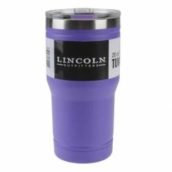 New 😉 Lincoln Outfitters 20 oz. Tumbler, Purple - 87-950-0204 - Water Bottles & Hydration 🤩