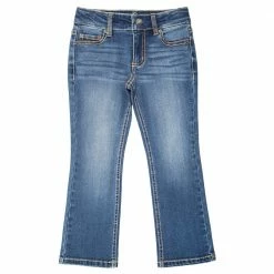 Promo 🎁 Lincoln Outfitters Youth Girl's 5-Pocket Stretch Denim Bootcut Jean - LOG7270XMW - Jeans ⭐