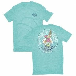 Wholesale ✨ Lincoln Outfitters Ladies Raised on Sweet Tea and Jesus Short Sleeve T-Shirt - LO-L201 - T-Shirts ✨