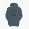 Promo 🧨 Lincoln Outfitters Expert Advice Men's Long Sleeve Hoodie China Blue - LOH-36 - Hooded Sweatshirts ✨