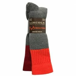 Top 10 🤩 Lincoln Outfitters Men's Tall Merino Wool Blend Sock 2 Pack Grey Large - RT/L2/9807-GRY/OR - Socks ✔️