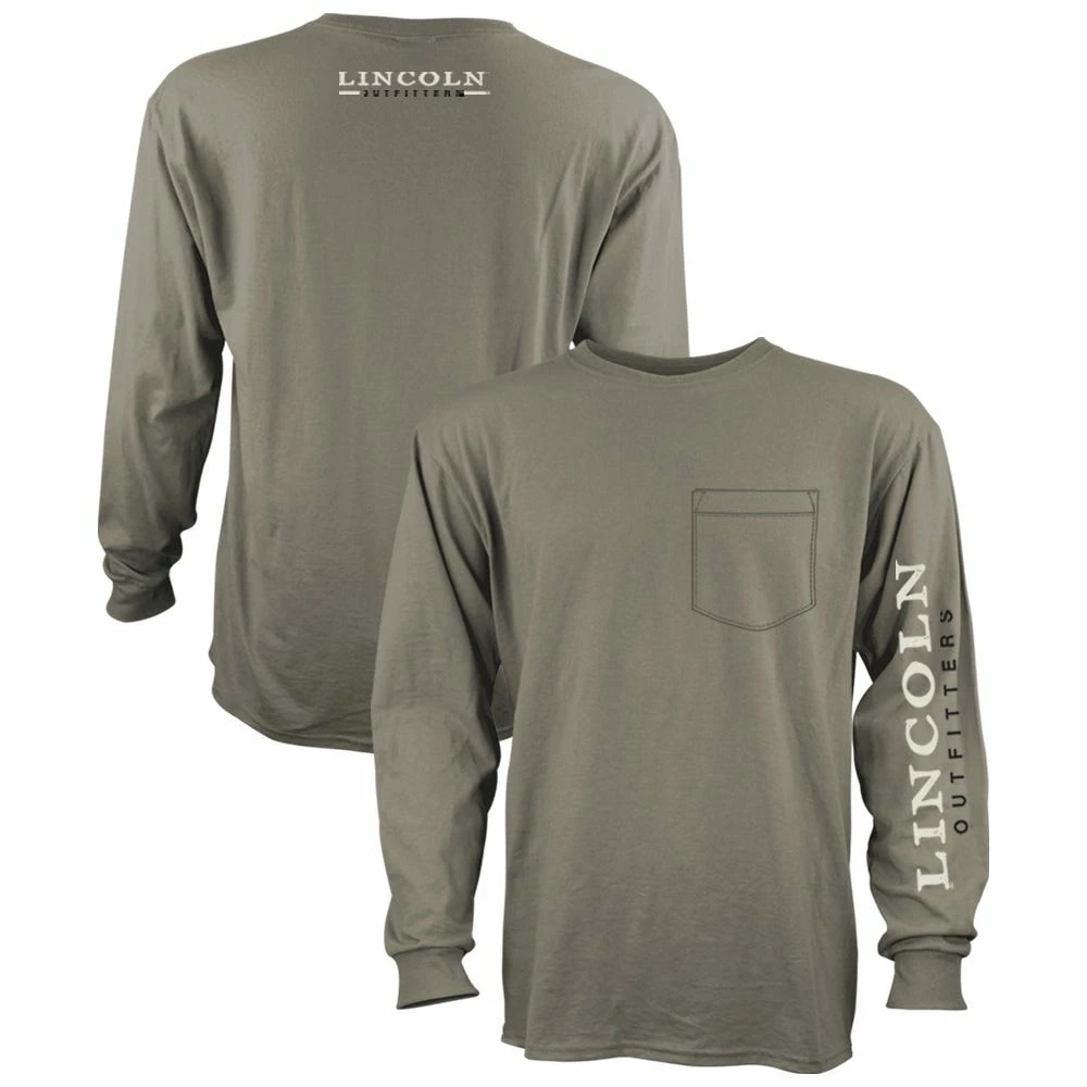 Best Sale ❤️ Lincoln Outfitters Men's Heavyweight Long Sleeve Pocket Graphic Tee Vetiver - LOLSPK-01-V - Long Sleeve 🔥 Shirts ✔️ 1 Best Sale ❤️ Lincoln Outfitters Men's Heavyweight Long Sleeve Pocket Graphic Tee Vetiver - LOLSPK-01-V - Long Sleeve 🔥 Shirts ✔️