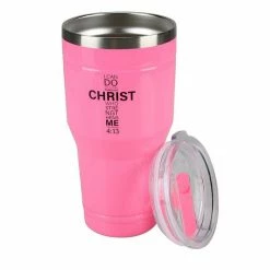 Cheap 😉 Lincoln Outfitters "All Things Through Christ" 30 oz. Religious Tumbler, Pink - 89-637-0204 - Tumblers ⭐ -Lincoln Outfitters Shop cbe053edc03ba1ceb347dca3dc1dbad3601a64d1 32631060 3