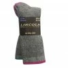 Discount 🛒 Lincoln Outfitters Ladies Full Cushion Marl Boot Sock 2 Pack Assorted - RT/L2/72293-ASST-M - Socks Women's 🥰