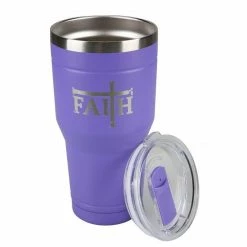 Promo 💯 Lincoln Outfitters "Faith" 30 oz. Religious Tumbler, Purple - 89-642-0204 - Tumblers ❤️ -Lincoln Outfitters Shop d1cba1225164643d10d2d039ff93c9d16ed6df5b 32631065 3