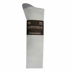 Best reviews of 🎉 Lincoln Outfitters Men's Cotton Crew Sock 3 Pack - White / Size Large L3/907-W-L - Socks ✔️