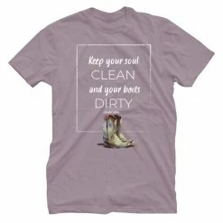 Top 10 🤩 Lincoln Outfitters Ladies Soul Boots Short Sleeve T-Shirt - LO-L185 - T-Shirts ❤️