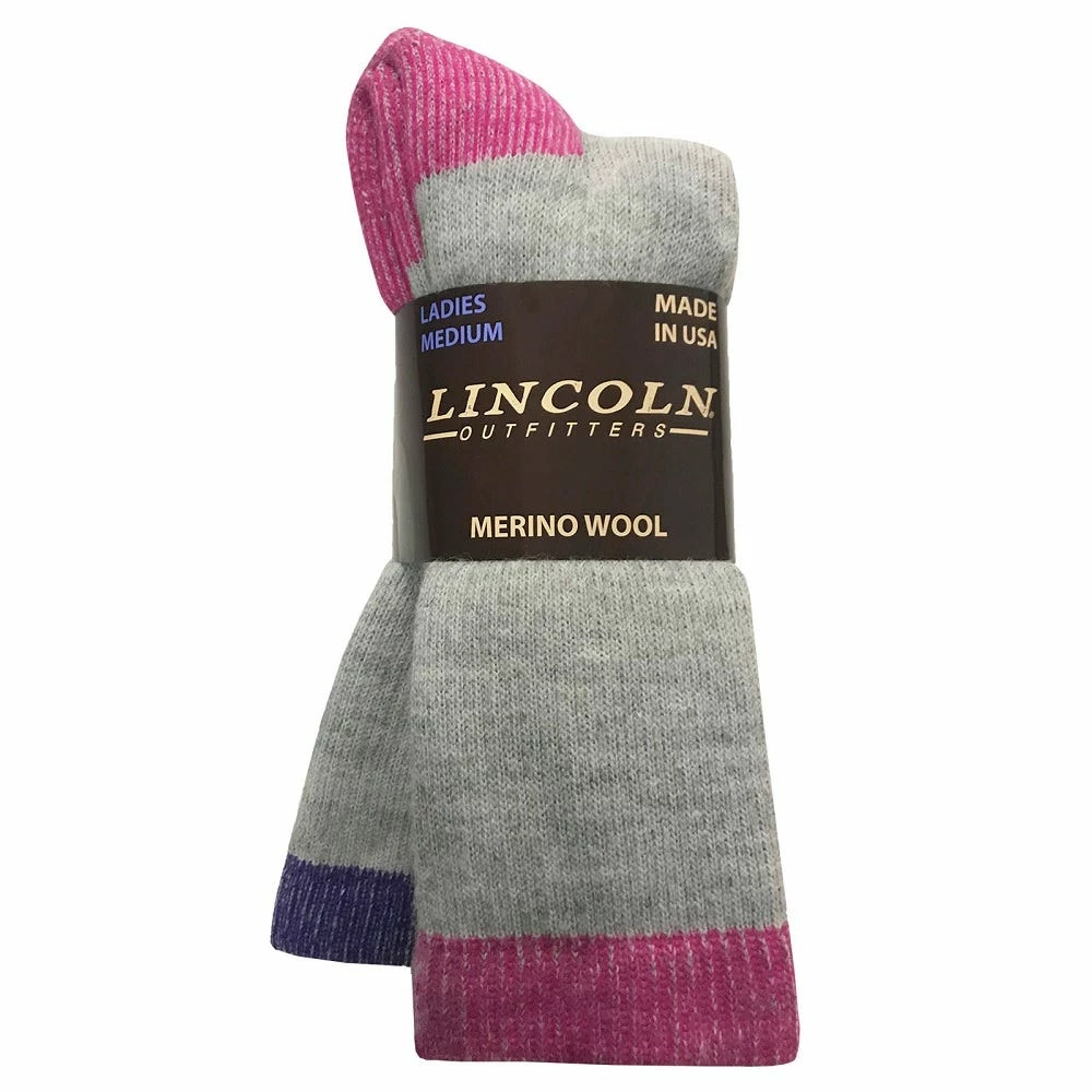 Cheap ✨ Lincoln Outfitters Women's Merino Wool Blend Boot Sock 2 Pack Grey - L2/704-FU-PU - ❤️ Socks ❤️ 1 Cheap ✨ Lincoln Outfitters Women's Merino Wool Blend Boot Sock 2 Pack Grey - L2/704-FU-PU - ❤️ Socks ❤️