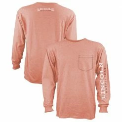 Cheap 🥰 Lincoln Outfitters Men's Heavyweight Long Sleeve Pocket Graphic Tee Canyon Sunset Dark Heather - LOLSPK-01-CSDH - Long Sleeve Shirts ❤️