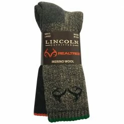 Discount 😉 Lincoln Outfitters Men's Merino Wool Blend Sock 2 Pack Assorted - RT/L2/72123-ASST - ⭐ Socks ✔️