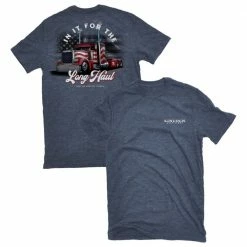 Cheap ✔️ Lincoln Outfitters Men's Tractor Trailer Short Sleeve T-Shirt - LO-111-DNM - T-Shirts ✔️