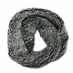 Brand new ❤️ Lincoln Outfitters Women's Frosted Sherpa Eternity Scarf Black - P22977-BLK - Women's Eternity Scarfs 😀