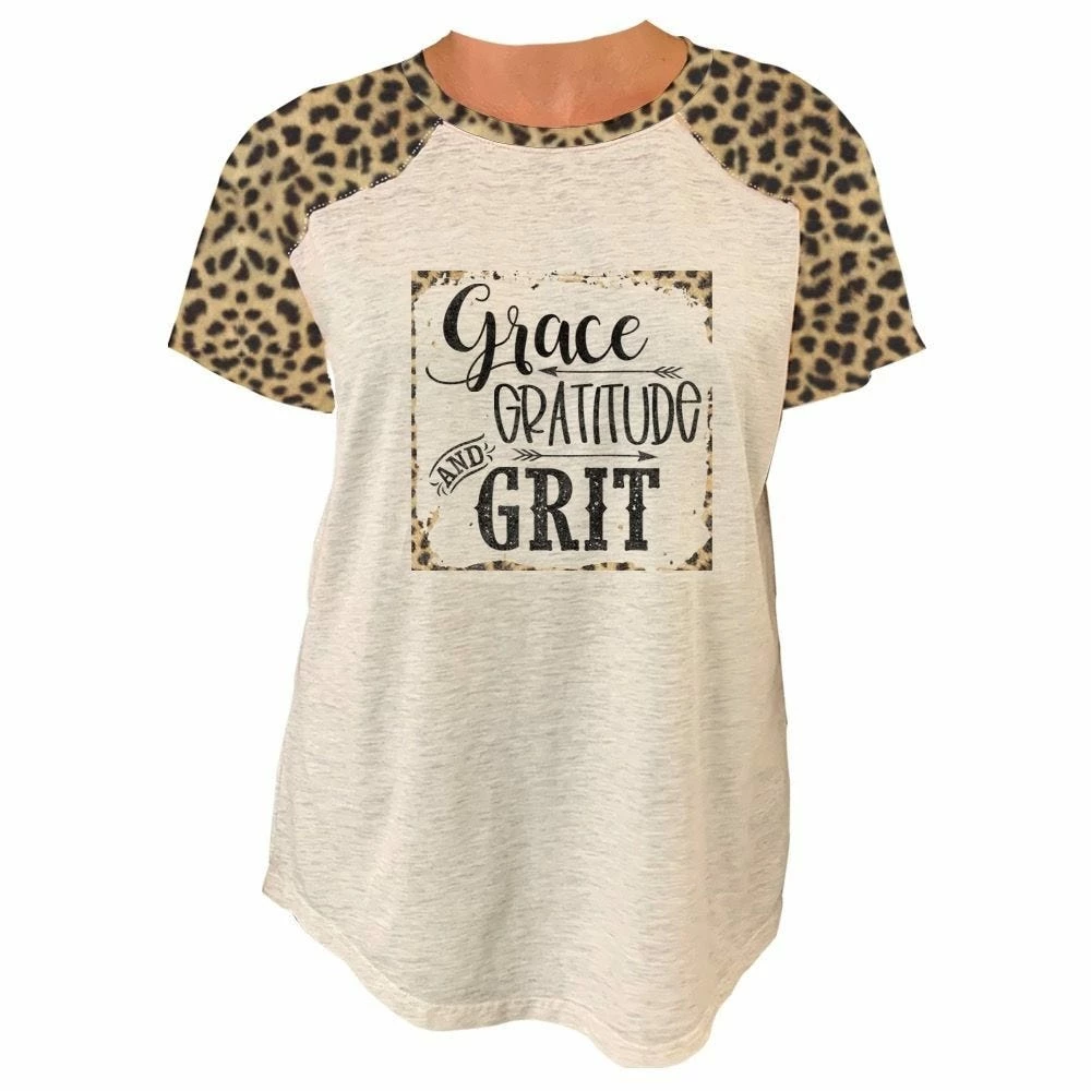 Top 10 💯 Lincoln Outfitters Ladies Short Sleeve Leopard Print Western Raglan Fashion T-Shirt - LO-LF18 - T-Shirts 🔔 1 Top 10 💯 Lincoln Outfitters Ladies Short Sleeve Leopard Print Western Raglan Fashion T-Shirt - LO-LF18 - T-Shirts 🔔
