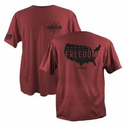 Best Pirce 🥰 Lincoln Outfitters Men's Freedom Strong Short Sleeve T-Shirt - SG-80 - T-Shirts ❤️