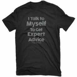 Best reviews of ❤️ Lincoln Outfitters Men's Short Sleeve Expert Advice T-Shirt Washed Black - LO-149 - T-Shirts 👍