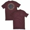 Coupon 💯 Lincoln Outfitters Men's Short Sleeve Graphic T-Shirt Windsor Wine Dark Heather - LO-61 - T-Shirts 🌟